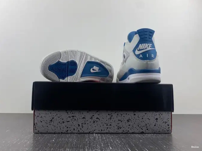 Bmlin Shoes FV5029-141 Military Jordan Blue 4 Air 0609